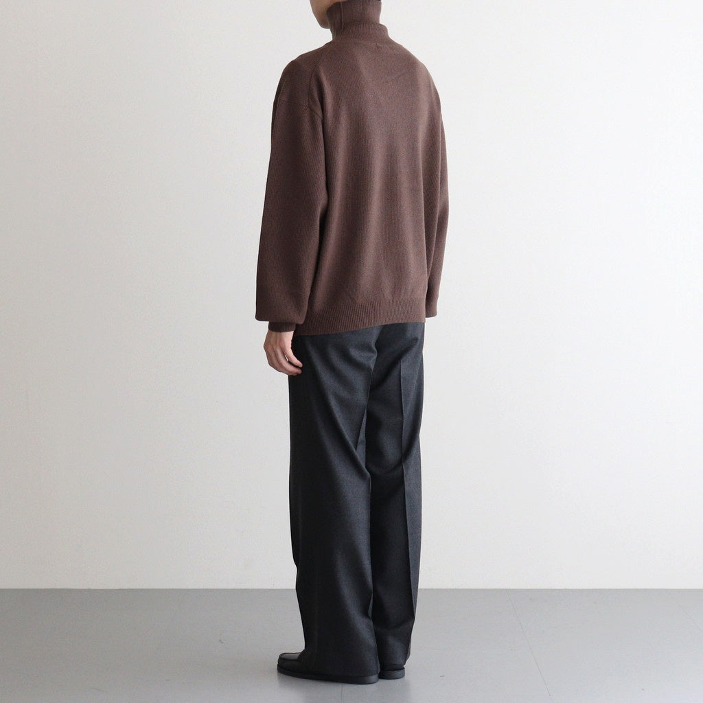 Turtle Neck #BROWN [2503-006]