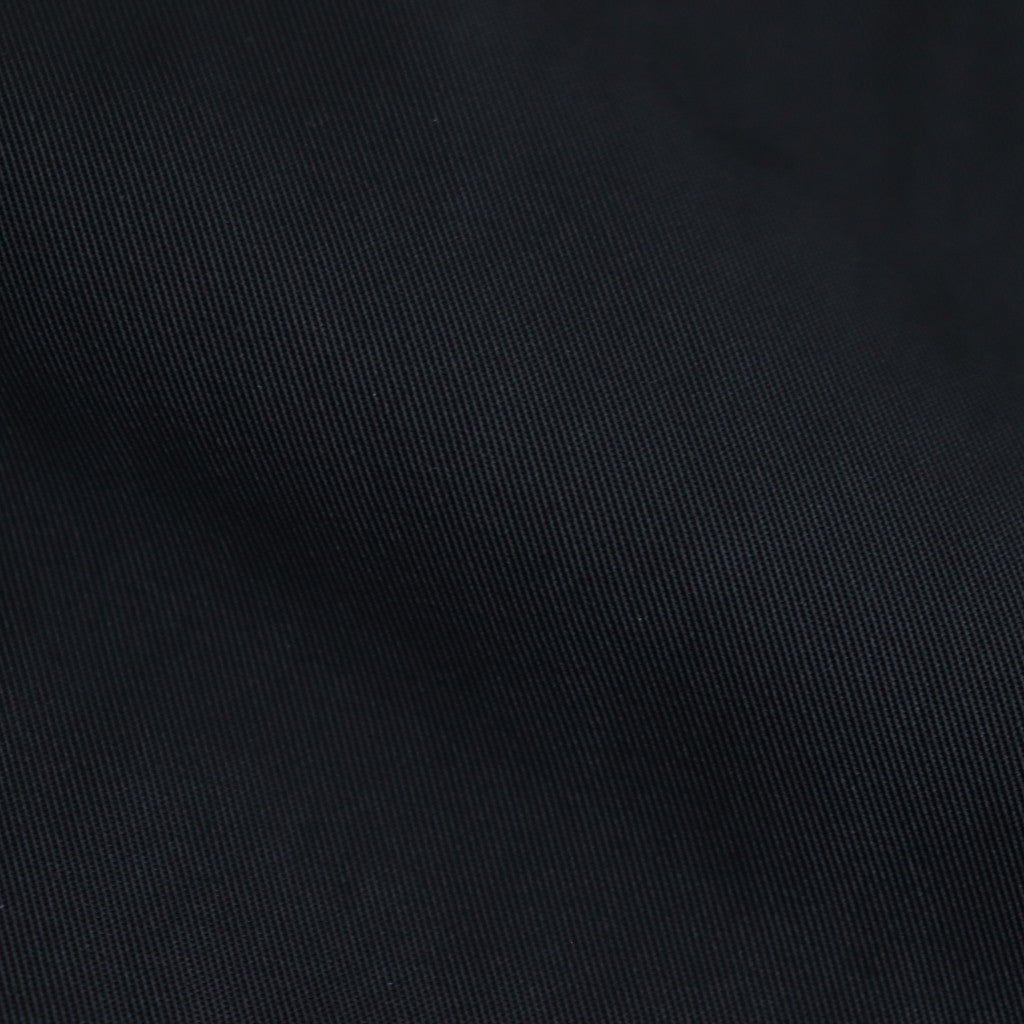 NKBSCT - 強撚ポリエステル・メモリーギャバジン ステンカラーコート #95 Black [SN_NC1303CT]