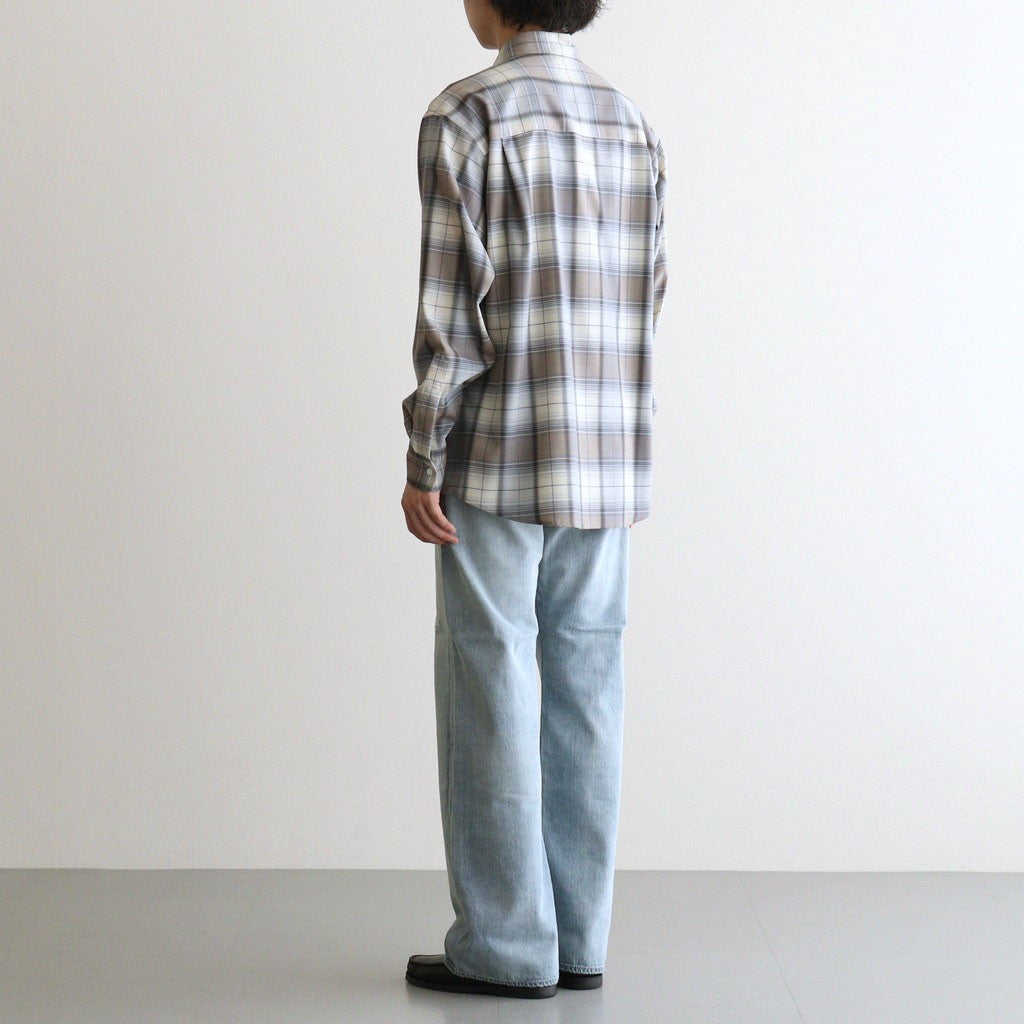 FADED SELVEDGE LIGHT DENIM PANTS #LIGHT INDIGO [A26SP05DE]