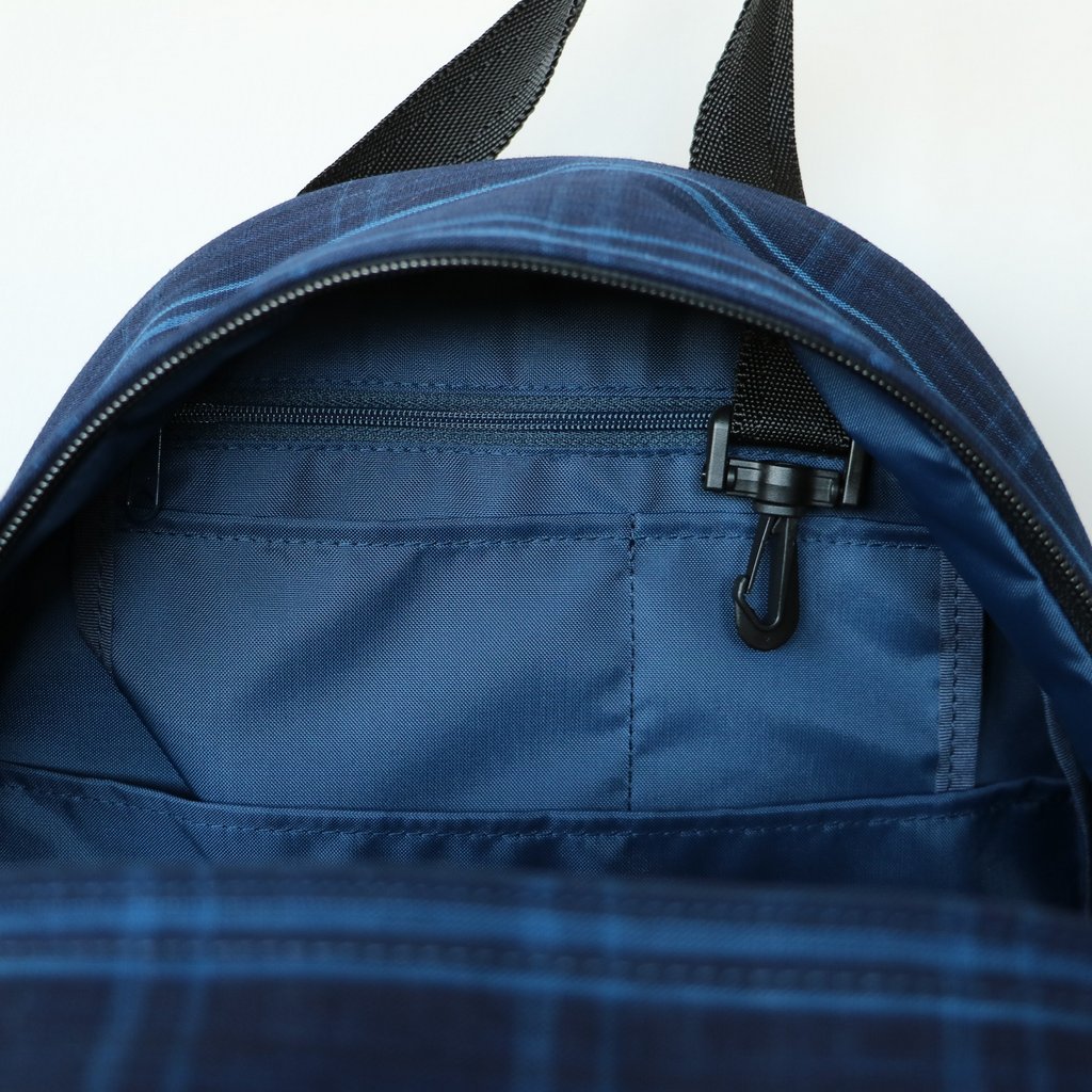 松阪木綿 格子 DAYPACK MOD S #NAVY CHECK