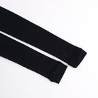 SUPER HIGH GAUGE SHEER RIB BOAT NECK L/S TEE #BLACK [A00T05HF]