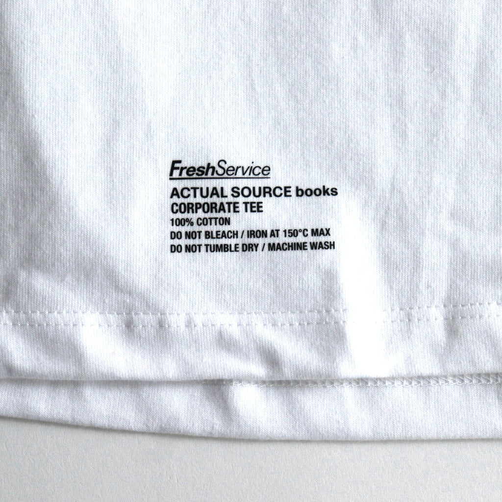 AS×FS CORPORATE L/S TEE “Asb” #WHITE [FSC243-70193AS]