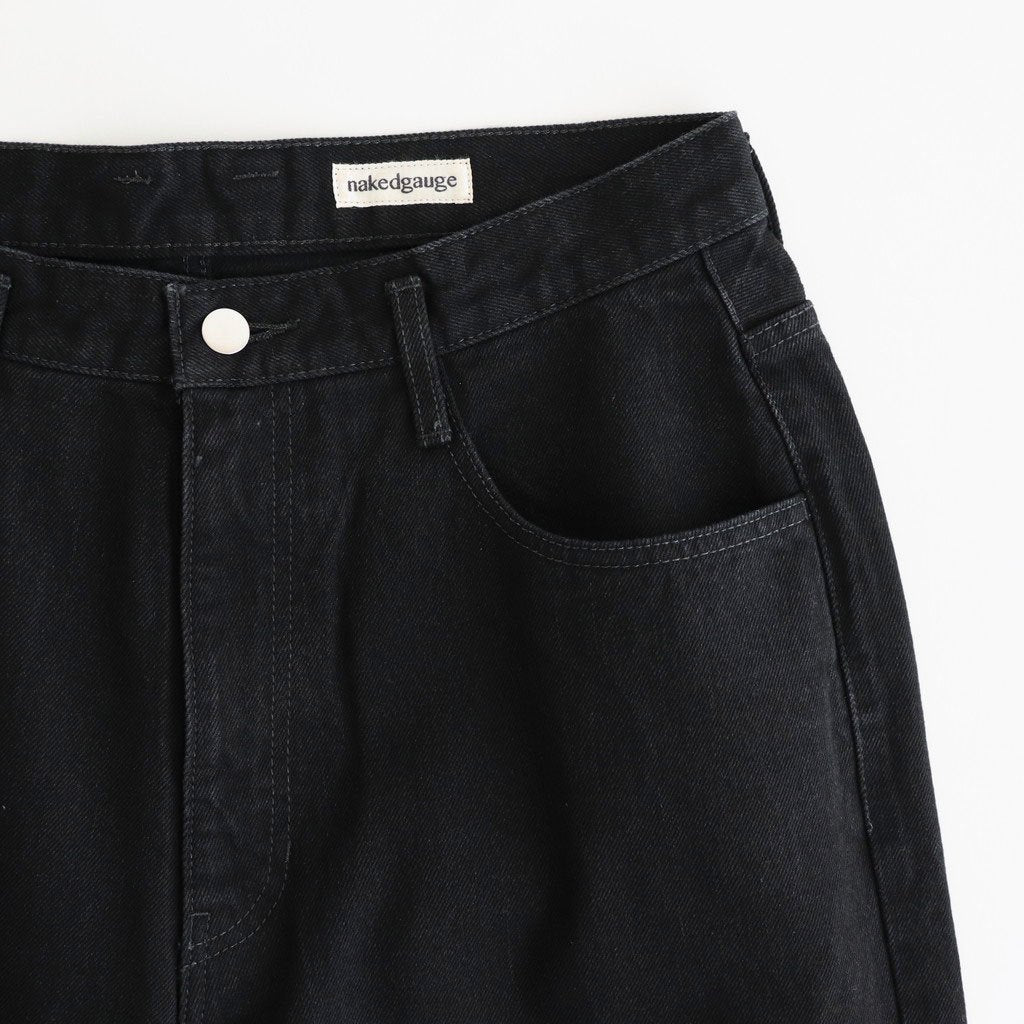 BLACK DENIM ASHLEY JEANS #BLACK [N0001]