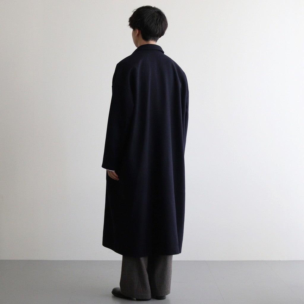 メルトンBigコート #NAVY [D224-C507]