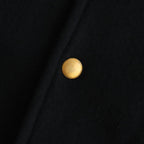 LEATHER STUDIUM JACKET #BLACK x BROWN [25330210]