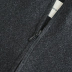 Halfzip Rib Knit #D/GRY [12610506]