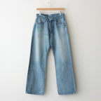 SELVEDGE FADED LIGHT DENIM PANTS #LIGHT INDIGO [A25SP06DE]
