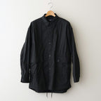 綿ウェザー 製品洗シャツジャケット #BLACK [HP-B024-051]