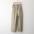 W WAIST CHINO PT #BEIGE A [Q25A-T064]