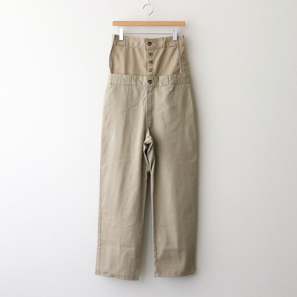 W WAIST CHINO PT #BEIGE A [Q25A-T064]