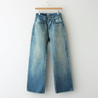 SELVEDGE FADED HEAVY DENIM PANTS #FADED INDIGO [A24AP03DH]