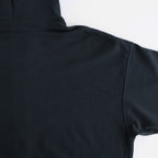 HIGH TWIST LIGHT SWEAT ZIP PARKA #INK BLACK [A26SP01MU]