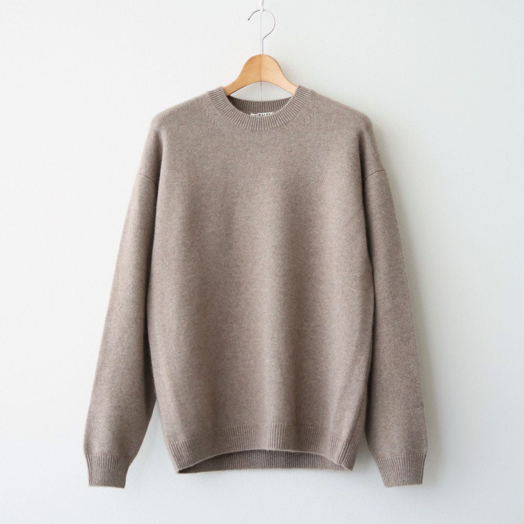 BABY CASHMERE KNIT P/O #NATURAL BROWN [A26AP02BC]