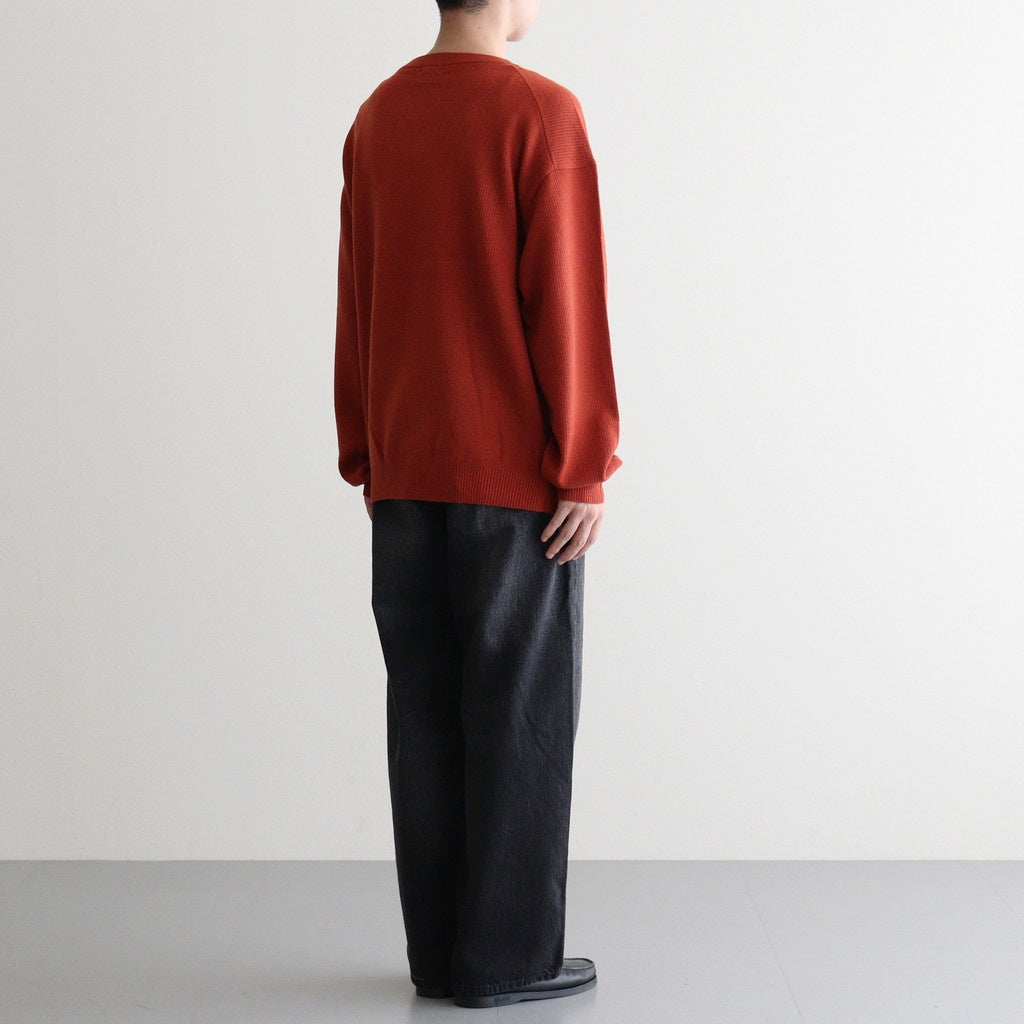 V Neck P/O #BRICK [2503-005]