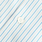 COTTON SILK STRIPE SHIRT #WHITE STRIPE [A25AS01CS]