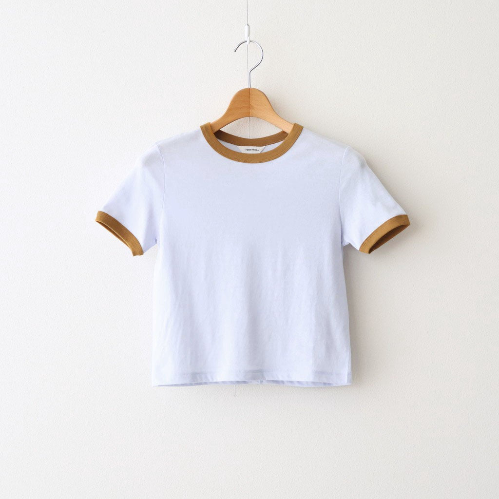 Compact Ringer Tee #I/BLU [12610610]