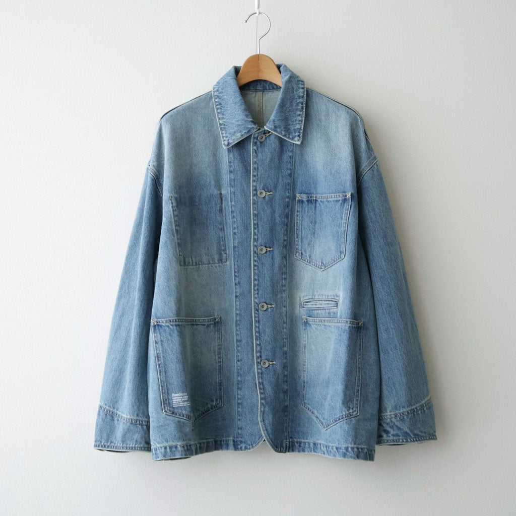 CORPORATE DENIM ENGINEER JACKET #LIGHT WASH [FSC263-30152FB]