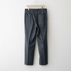 SUPER LIGHT WOOL TWO-TUCK SLACKS #TOP CHARCOAL [A26AP03OS]