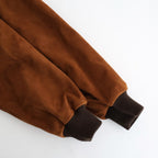 GOAT SUEDE ZIP BLOUSON #CAMEL BROWN [A25AB01GS]
