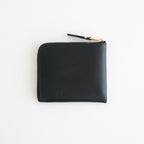 L字型ZIP財布 - CLASSIC LEATHER LINE #BLACK [8Z-D003-051]