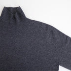 Wool Cashmere Turtle Knit #GRY [12520537]