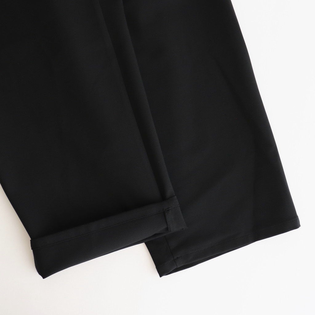 Compact Ponte Wide Tapered Chef Pants #BLACK [GM253-40042B]