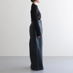 Cotton Cashmere Tee #BLACK [I25AW-CUT3]