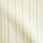 COTTON SILK STRIPE SHIRT #IVORY STRIPE [A26SS01CS]