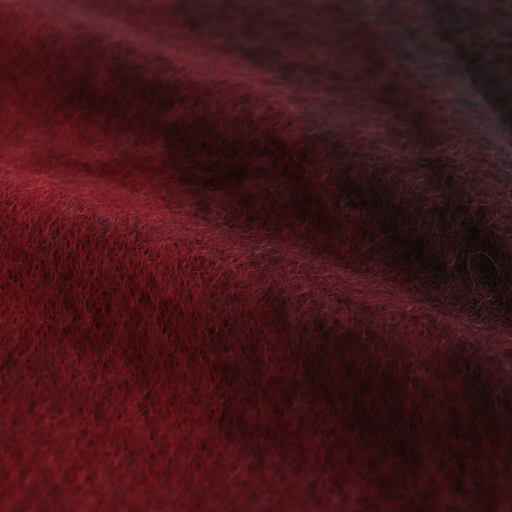 GRADATION MOHAIR CARDIGAN #RED [ST.699]