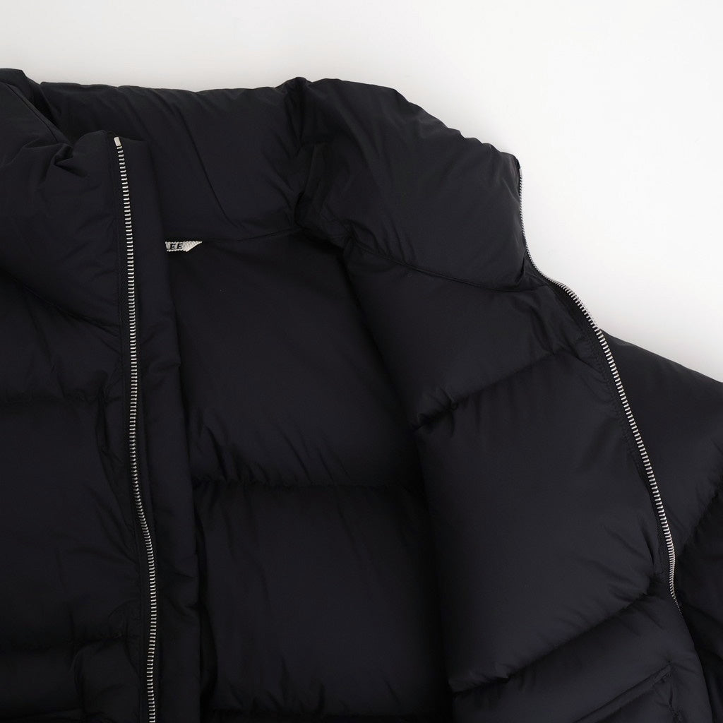 SUPER LIGHT NYLON RIPSTOP DOWN BLOUSON #BLACK [A25AB03NL]