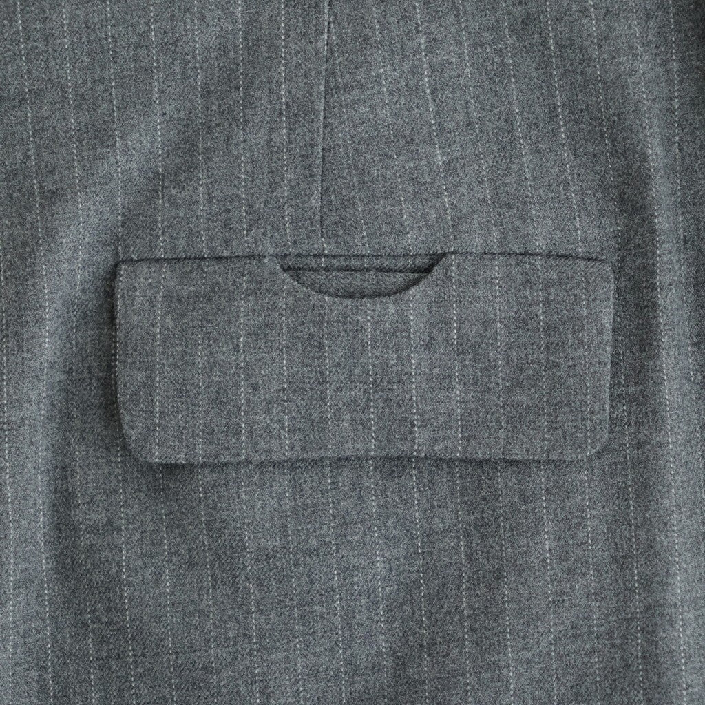よそいきシンプル2タックワイドPT #GRAY STRIPE [D226-P153]