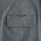 よそいきシンプル2タックワイドPT #GRAY STRIPE [D226-P153]