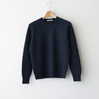 BABY SURI ALPACA SHEER KNIT P/O #NAVY [A26AP05AK]