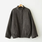 Silknep Tweed Blouson #D/BRN [12620203]