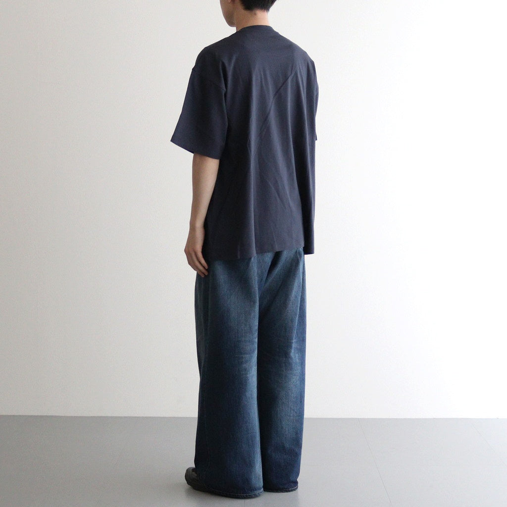 CORPORATE PRINTED S/S TEE ”FOOTBALL” #NAVY [FSC251-70185]