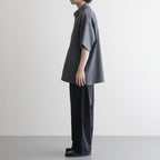Solotex Twill S/S Oversized Box Shirt #GRAY [GM261-50159B]