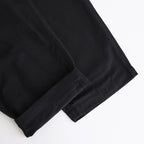 綿麻ヘリンボーン ベイカーパンツ #BLACK [HO-P019-051]