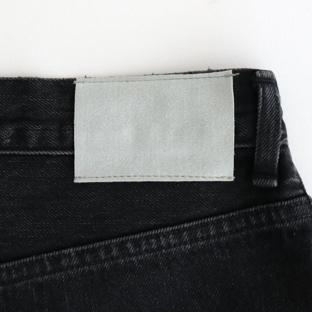 BAGGY DENIM SHORTS #BLACK [ST.1238]