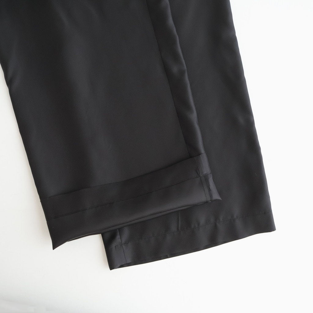 Cupro Layered Pants #BLACK [I26SS-PT186]