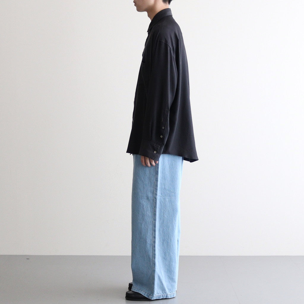 FIVE POCKET DENIM PT #LIGHT BLUE [Q25A-T053]