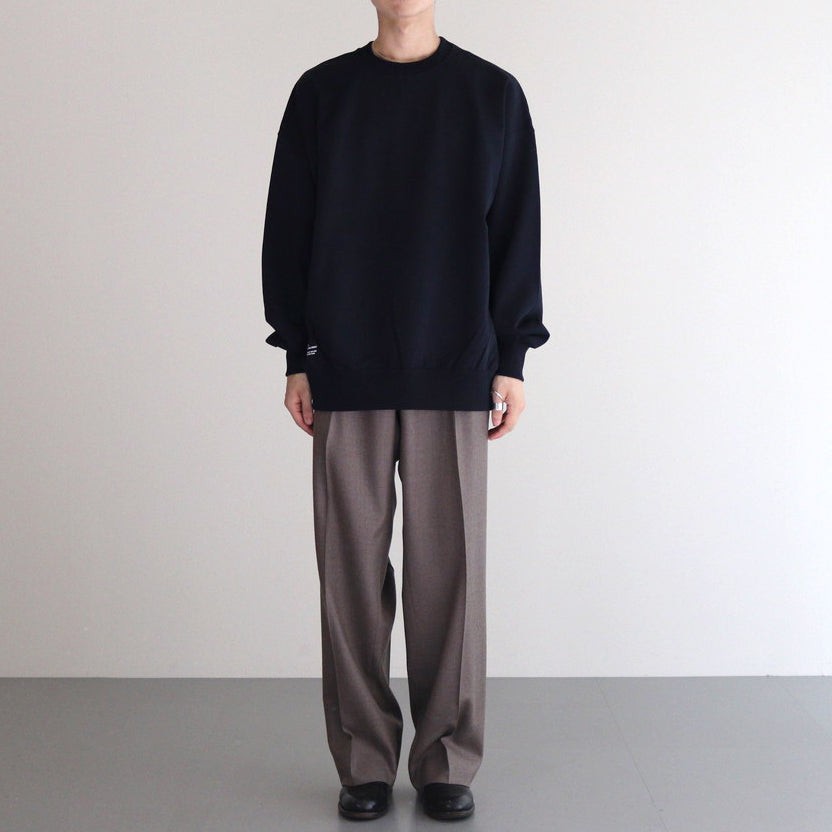 LIGHT OZ CREW NECK SWEAT #NAVY [FSC251-70160B] – ciacura