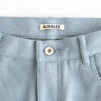 SILK NEP DENIM 5P WIDE PANTS #LIGHT BLUE [A26AP01SD]