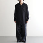 TOP STITCH SHIRT #BLACK [26330507]