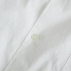 Broad S/S Oversized Regular Collar Shirt #WHITE [GM251-50013B]