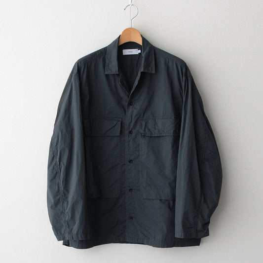 Garment Dyed Typewriter Fatigue Shirt #GRAY [GM251-50091B]