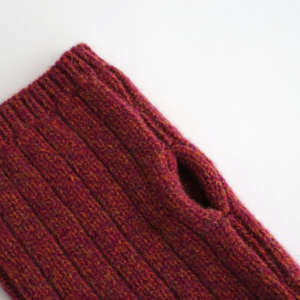 Stalk Armwarmer #Garnet Mix [N-1319]