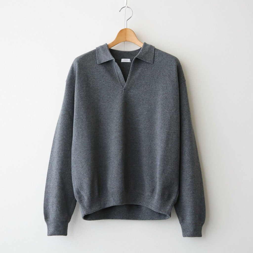 Co/Wo Moss Stitch Skipper #M.GRAY [2603-002]