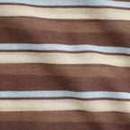 Sheer Border T-shirt #BRN [12610629]
