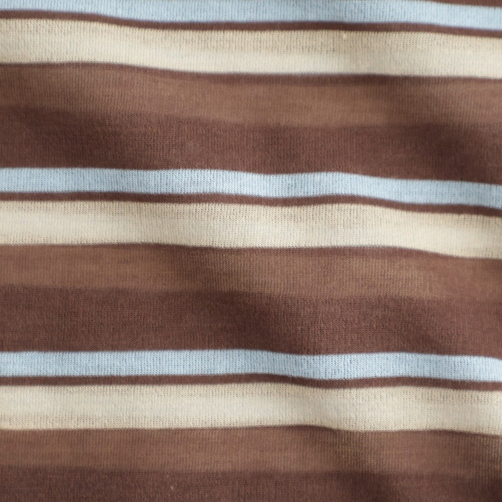 Sheer Border T-shirt #BRN [12610629]