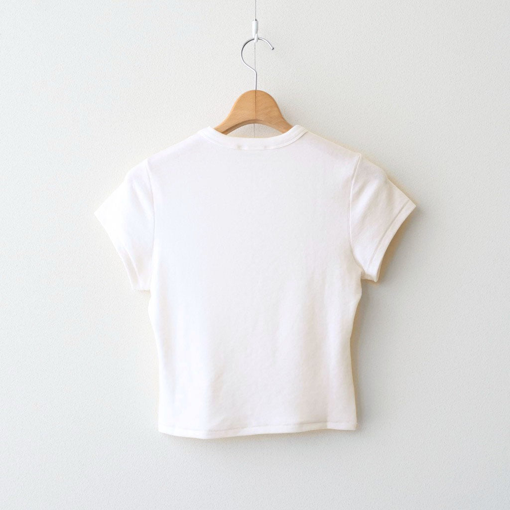 Compact Smooth T-shirts #ECRU [12610617]